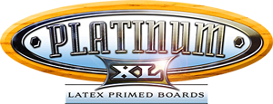 Placas com primário de látex Platinum XL