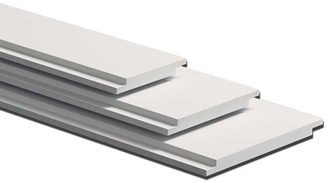 Primed MDF Shiplap Boards