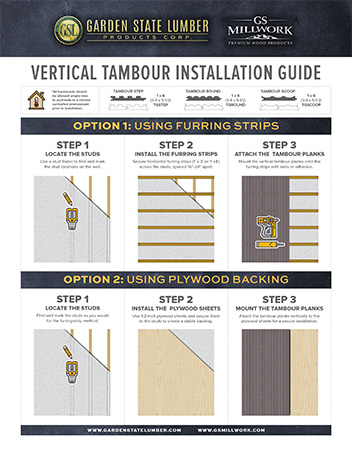 GSL Tambour Installation Guide