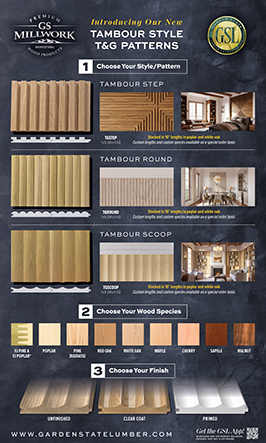 GS Millwork Tableau d'affichage à tambour